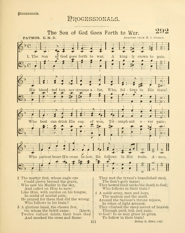 Sunday-School Book: with music: for the use of the Evangelical Lutheran congregations (Rev. and Enl.) page 413
