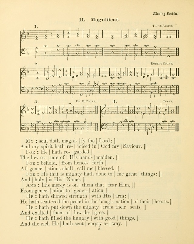 Sunday-School Book: with music: for the use of the Evangelical Lutheran congregations (Rev. and Enl.) page 8