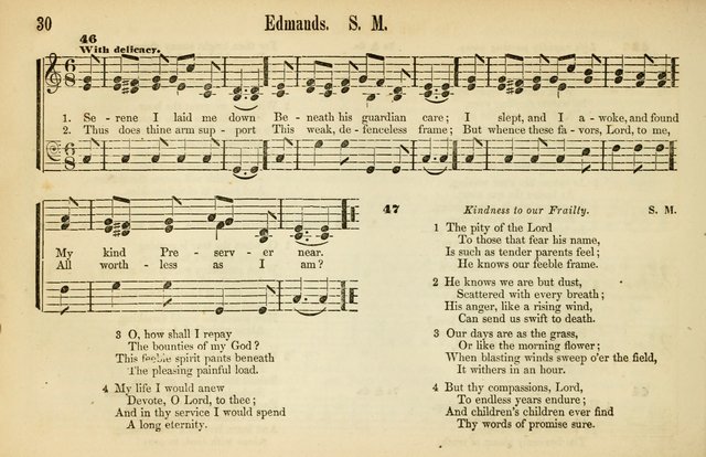 The Sabbath School: a complete collection of hymns and tunes for Sabbath schools, families, and social gatherings page 30