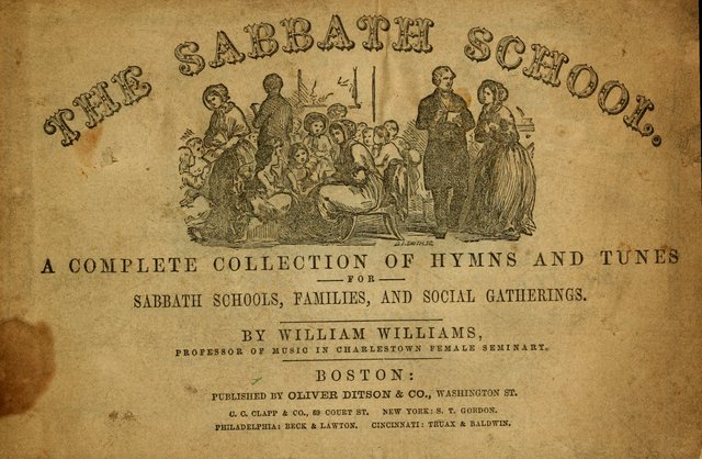 The Sabbath School: a complete collection of hymns and tunes for Sabbath schools, families, and social gatherings page i