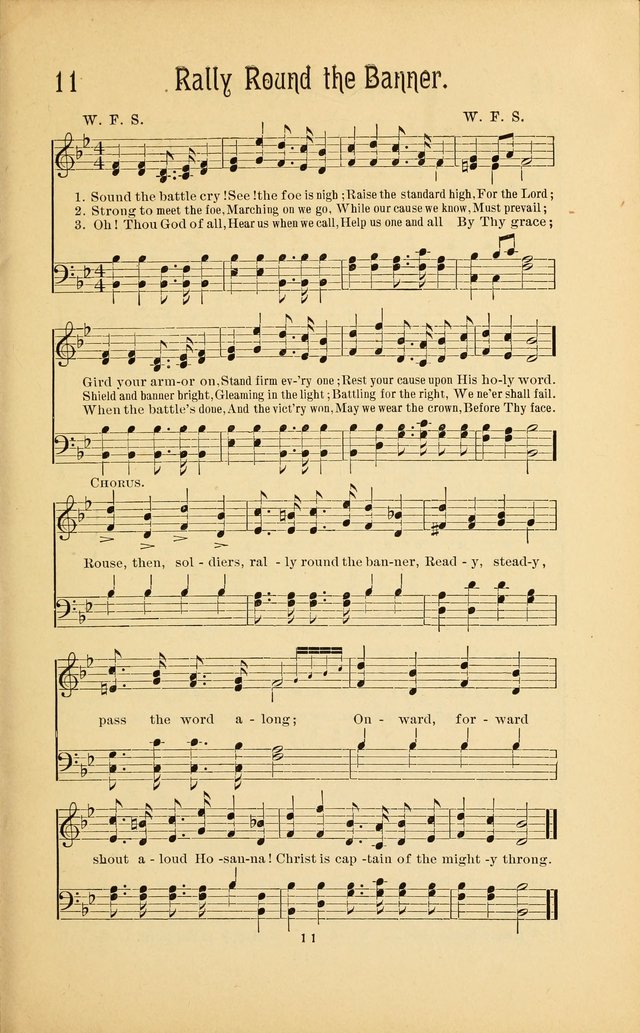 Songs and Solos used by the Christian Crusaders: in their Special Soul-Saving Work: and adapted for the church, grove, school, choir, and home page 10