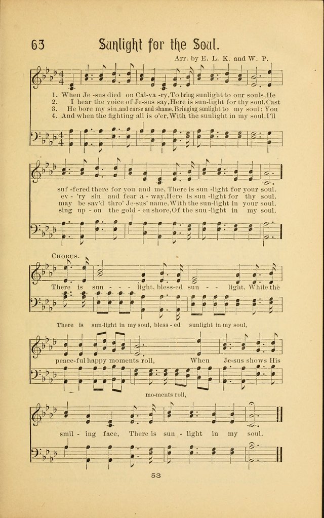 Songs and Solos used by the Christian Crusaders: in their Special Soul-Saving Work: and adapted for the church, grove, school, choir, and home page 52