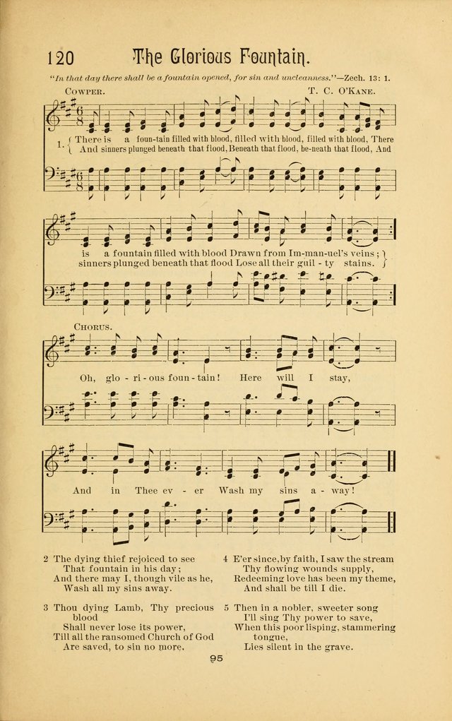 Songs and Solos used by the Christian Crusaders: in their Special Soul-Saving Work: and adapted for the church, grove, school, choir, and home page 94
