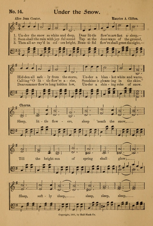 Song Stories: a collection of songs for the primary department of Sunday schools. page 23