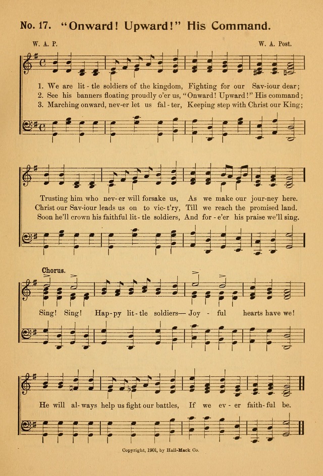 Song Stories: a collection of songs for the primary department of Sunday schools. page 26