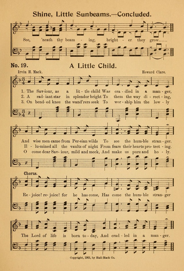 Song Stories: a collection of songs for the primary department of Sunday schools. page 28