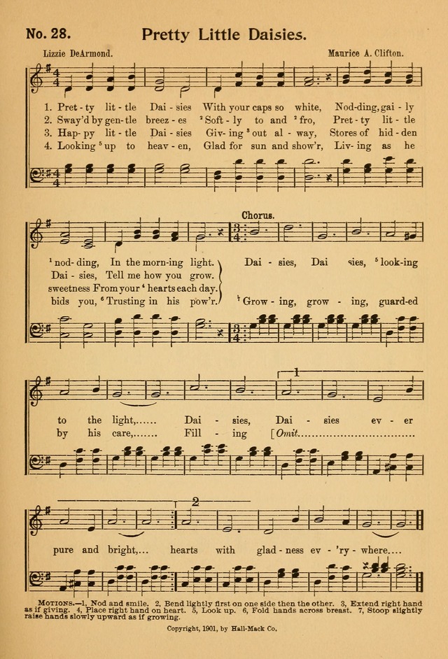 Song Stories: a collection of songs for the primary department of Sunday schools. page 38