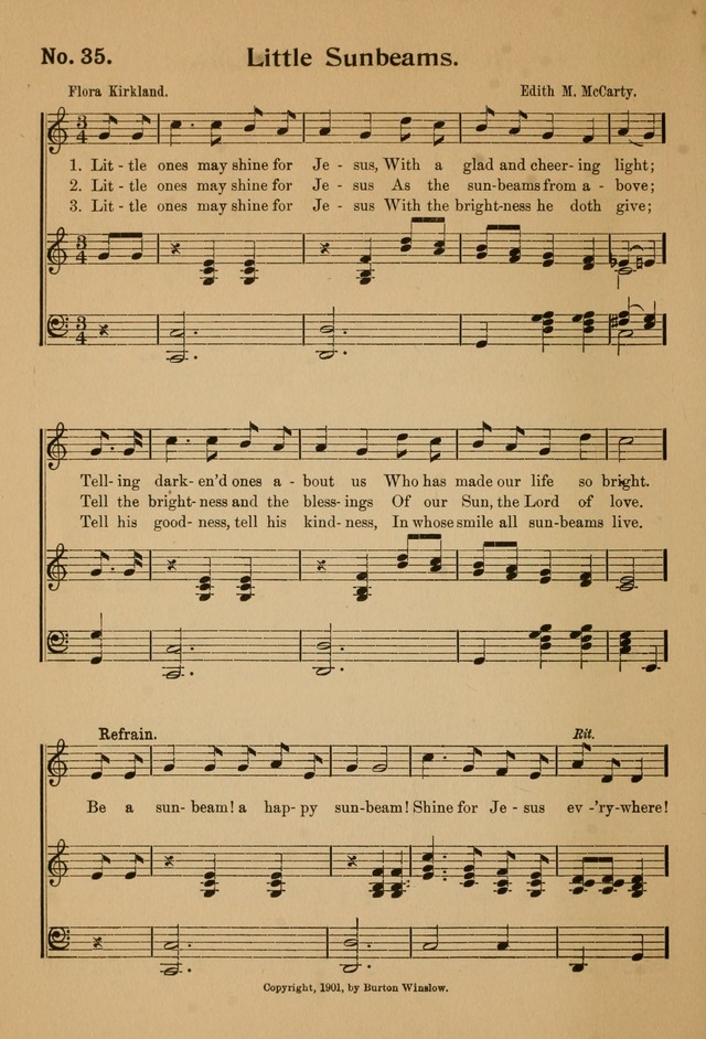 Song Stories: a collection of songs for the primary department of Sunday schools. page 45