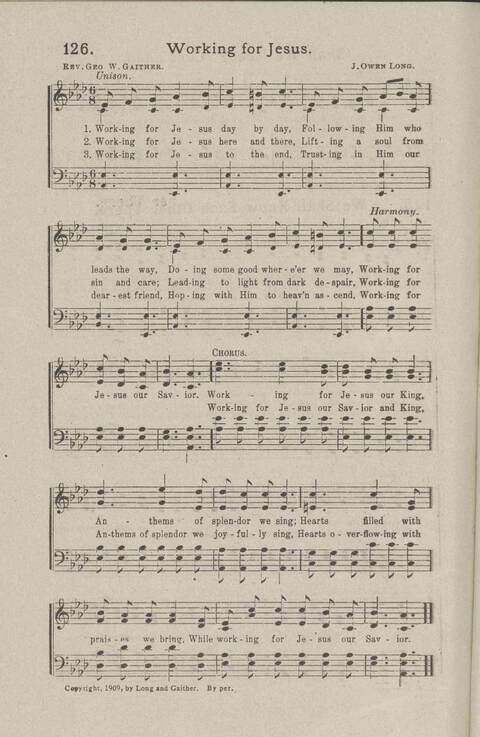 Salvation Songs: A collection of Songs and Hymns adapted to the needs of Revivals, Sabbath Schools, and Gospel Meetings Generally page 116