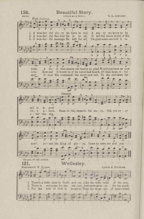 Salvation Songs: A collection of Songs and Hymns adapted to the needs of Revivals, Sabbath Schools, and Gospel Meetings Generally page 120