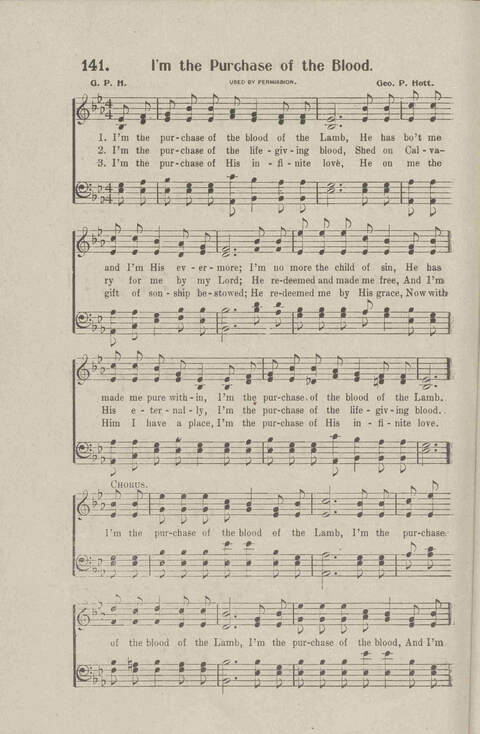 Salvation Songs: A collection of Songs and Hymns adapted to the needs of Revivals, Sabbath Schools, and Gospel Meetings Generally page 130