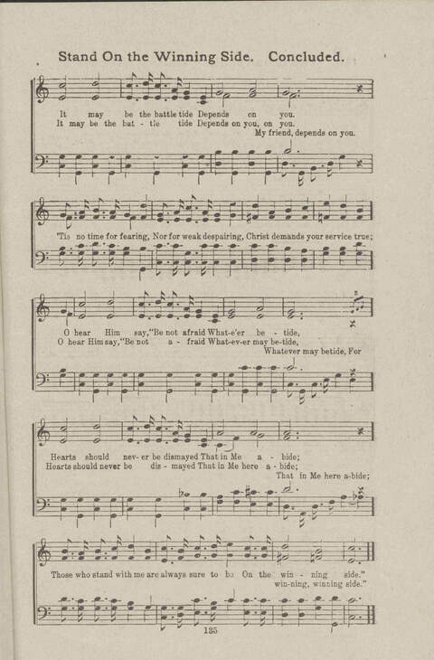 Salvation Songs: A collection of Songs and Hymns adapted to the needs of Revivals, Sabbath Schools, and Gospel Meetings Generally page 135