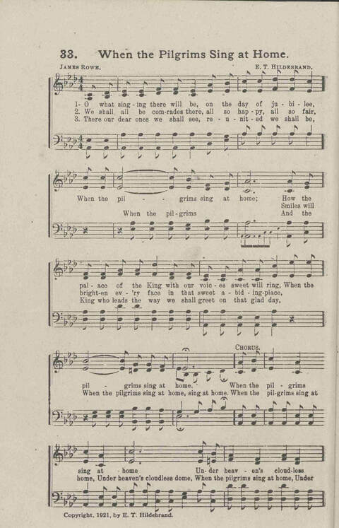 Salvation Songs: A collection of Songs and Hymns adapted to the needs of Revivals, Sabbath Schools, and Gospel Meetings Generally page 36