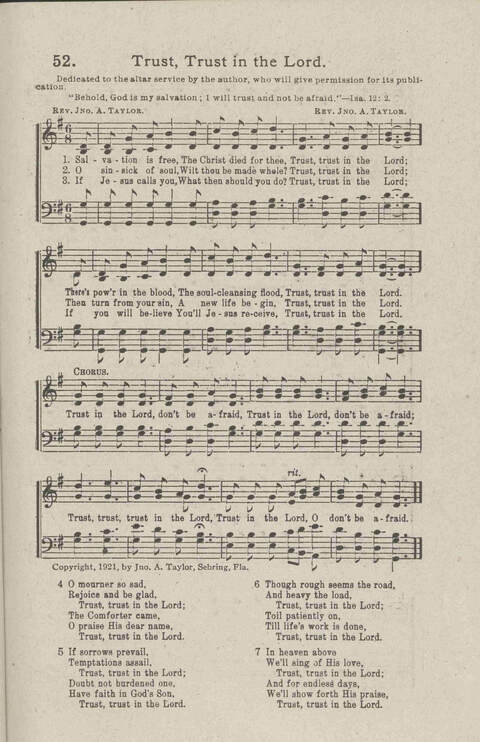Salvation Songs: A collection of Songs and Hymns adapted to the needs of Revivals, Sabbath Schools, and Gospel Meetings Generally page 55