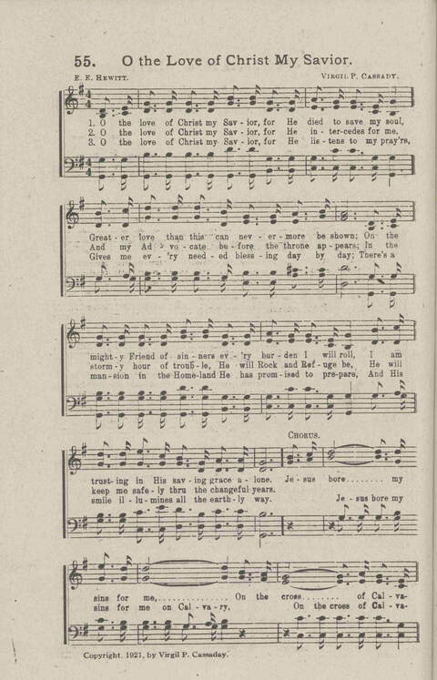 Salvation Songs: A collection of Songs and Hymns adapted to the needs of Revivals, Sabbath Schools, and Gospel Meetings Generally page 58