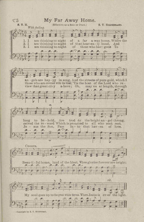 Salvation Songs: A collection of Songs and Hymns adapted to the needs of Revivals, Sabbath Schools, and Gospel Meetings Generally page 67