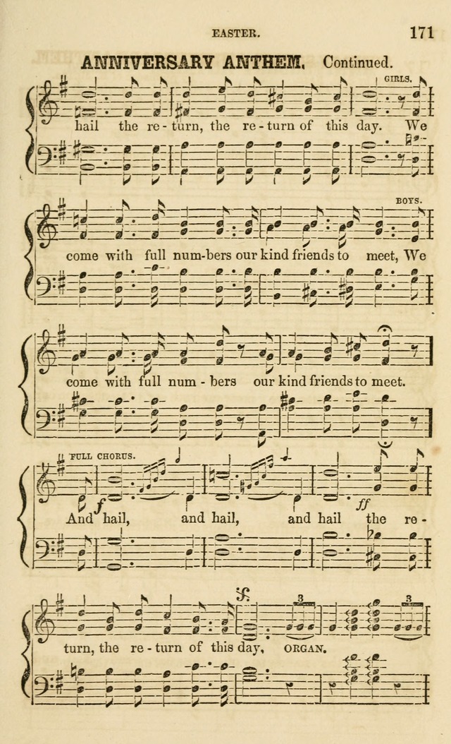 The Sunday School Chant and Tune Book: a collection of canticles, hymns and carols for the Sunday schools of the Episcopal Church page 173