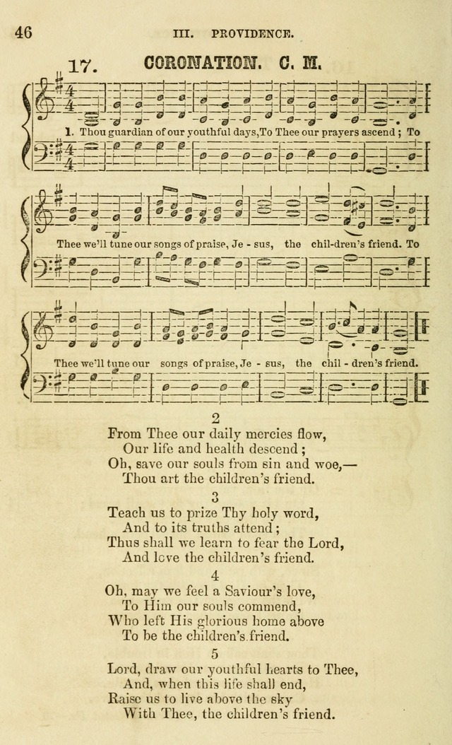The Sunday School Chant and Tune Book: a collection of canticles, hymns and carols for the Sunday schools of the Episcopal Church page 46