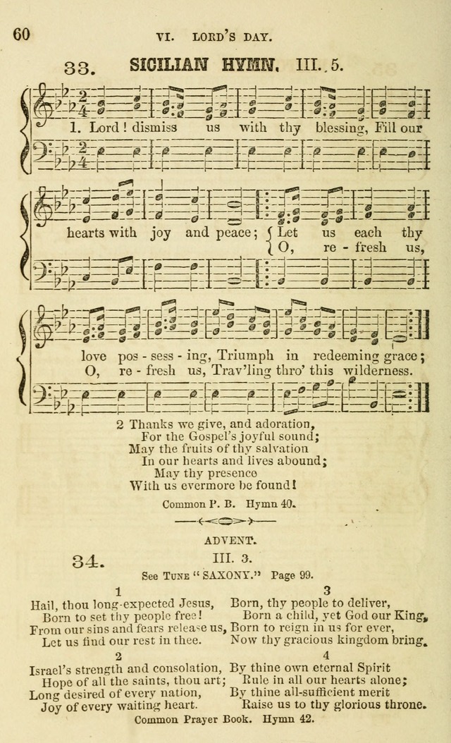 The Sunday School Chant and Tune Book: a collection of canticles, hymns and carols for the Sunday schools of the Episcopal Church page 60
