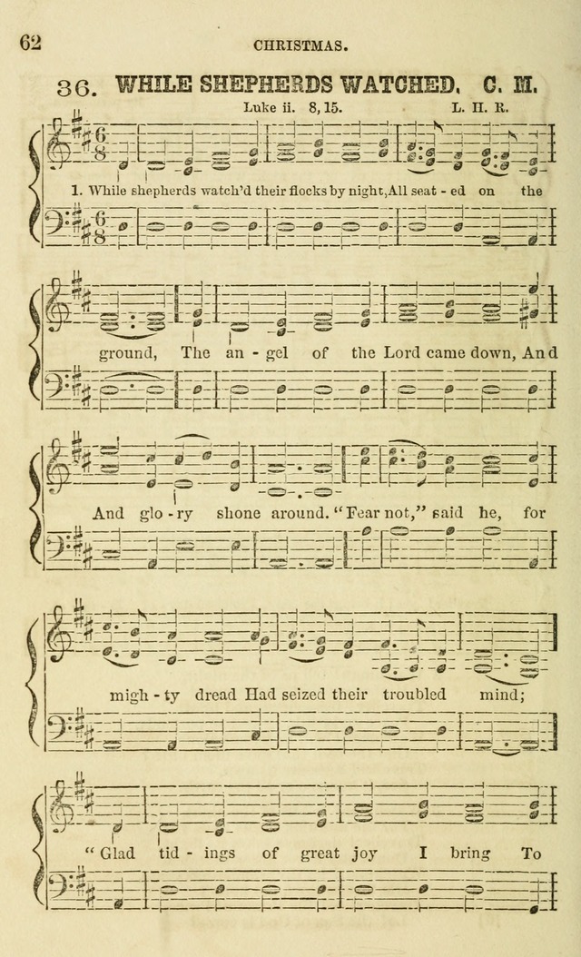 The Sunday School Chant and Tune Book: a collection of canticles, hymns and carols for the Sunday schools of the Episcopal Church page 62
