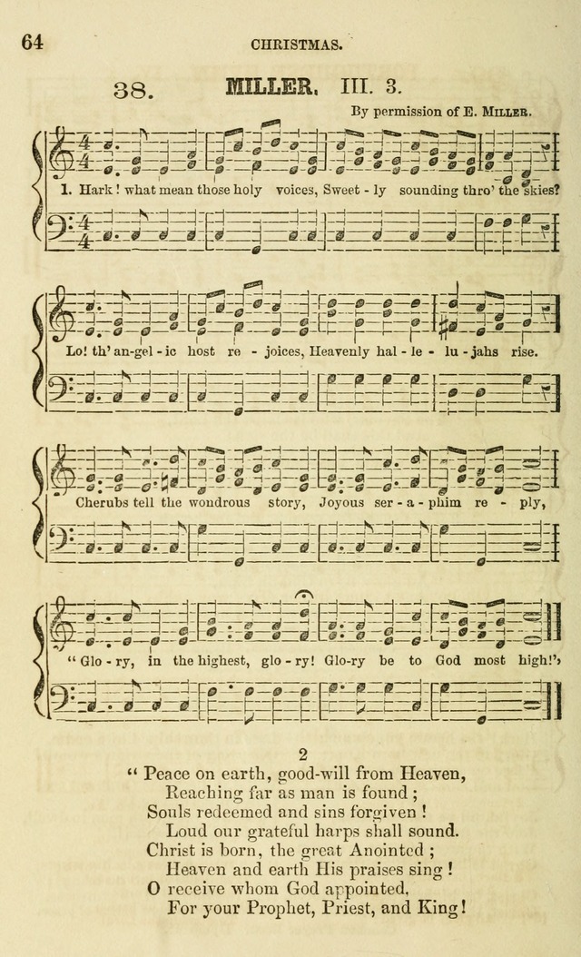 The Sunday School Chant and Tune Book: a collection of canticles, hymns and carols for the Sunday schools of the Episcopal Church page 64