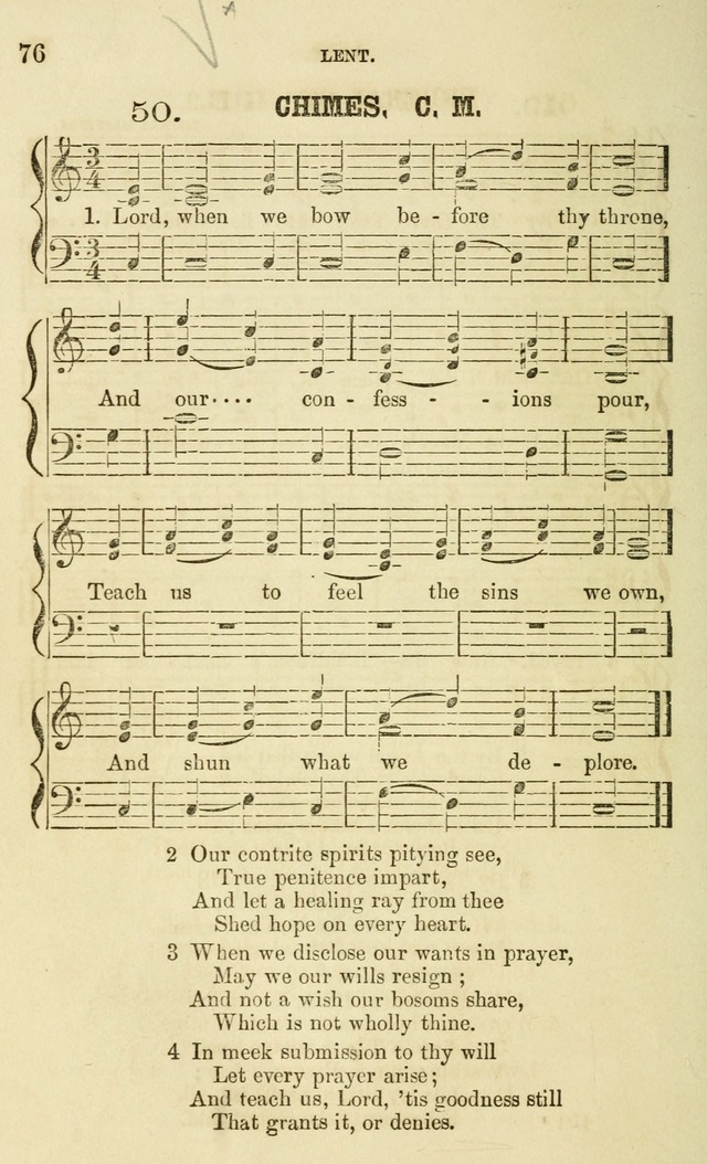 The Sunday School Chant and Tune Book: a collection of canticles, hymns and carols for the Sunday schools of the Episcopal Church page 76