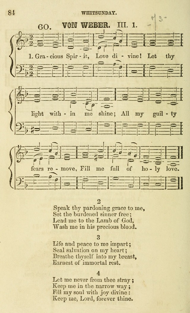 The Sunday School Chant and Tune Book: a collection of canticles, hymns and carols for the Sunday schools of the Episcopal Church page 84
