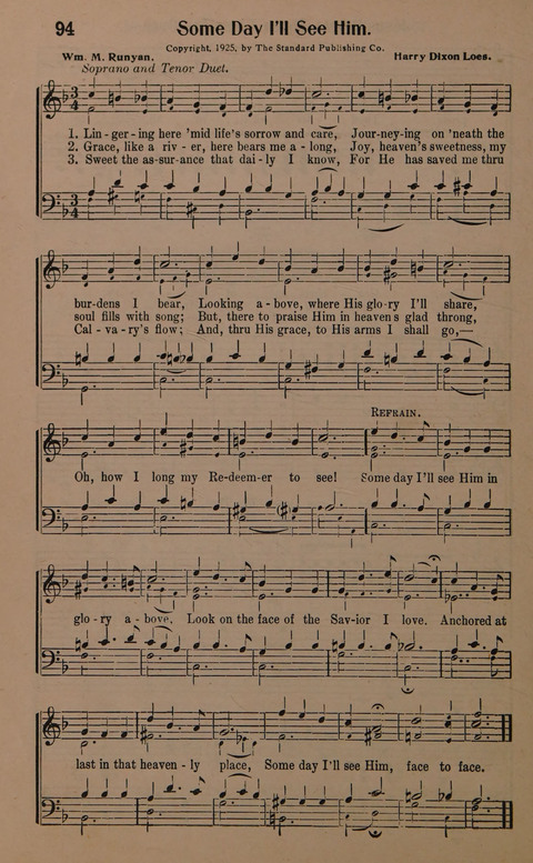 Sacred Solos and Duets: suitable for special music in church service, gospel meetings, Sunday school, Christian Endeavor, etc. page 104