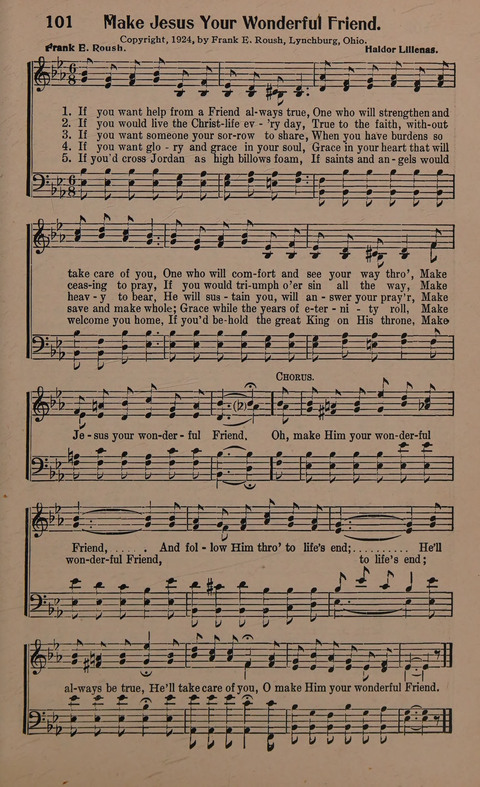 Sacred Solos and Duets: suitable for special music in church service, gospel meetings, Sunday school, Christian Endeavor, etc. page 111