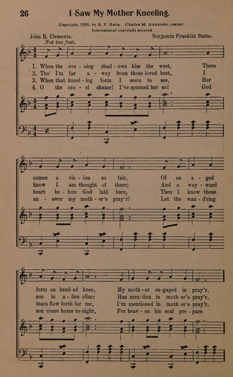 Sacred Solos and Duets: suitable for special music in church service, gospel meetings, Sunday school, Christian Endeavor, etc. page 28
