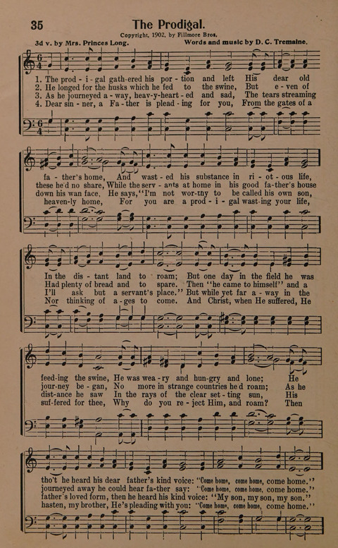 Sacred Solos and Duets: suitable for special music in church service, gospel meetings, Sunday school, Christian Endeavor, etc. page 38