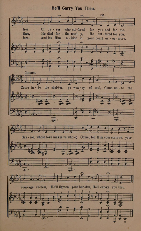 Sacred Solos and Duets: suitable for special music in church service, gospel meetings, Sunday school, Christian Endeavor, etc. page 71