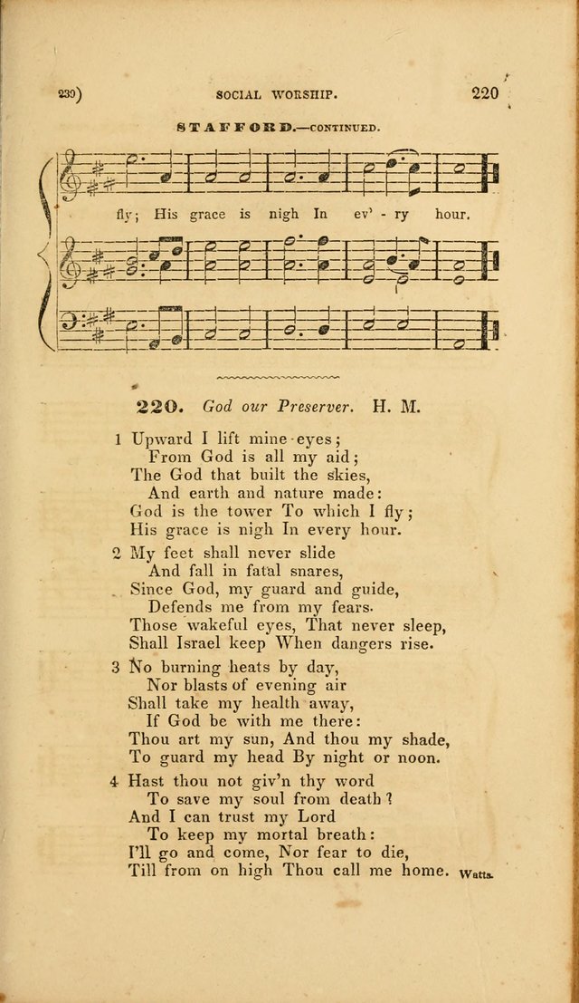 Sacred Songs for Family and Social Worship: comprising the most approved spiritual hymns with chaste and popular tunes page 239