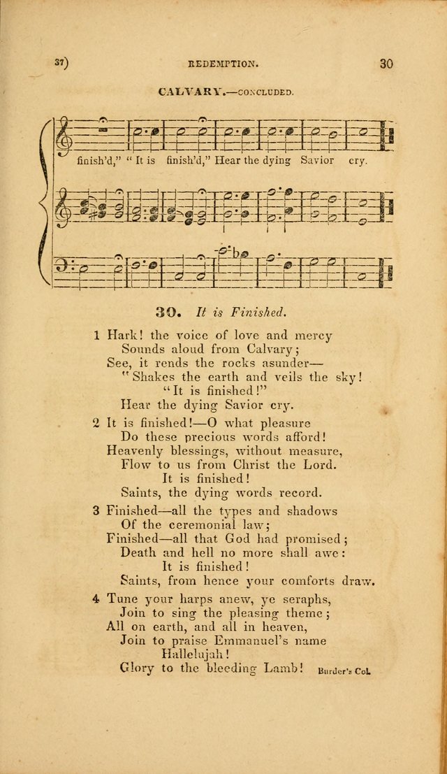 Sacred Songs for Family and Social Worship: comprising the most approved spiritual hymns with chaste and popular tunes page 37