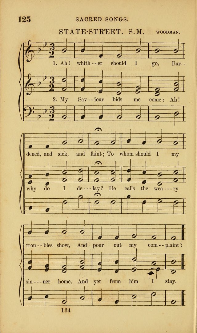 Sacred Songs for Family and Social Worship: comprising the most approved spiritual hymns with chaste and popular tunes ( New ed. rev. and enl.) page 136
