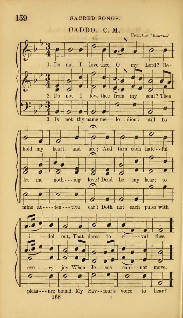 Sacred Songs for Family and Social Worship: comprising the most approved spiritual hymns with chaste and popular tunes ( New ed. rev. and enl.) page 170