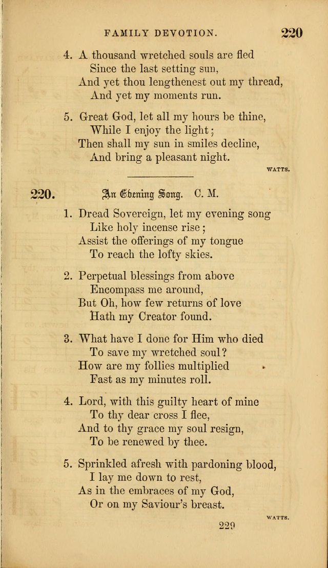 Sacred Songs for Family and Social Worship: comprising the most approved spiritual hymns with chaste and popular tunes ( New ed. rev. and enl.) page 231