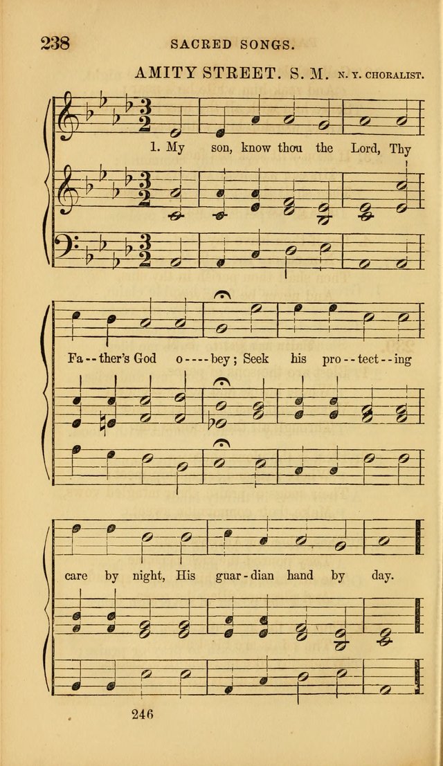 Sacred Songs for Family and Social Worship: comprising the most approved spiritual hymns with chaste and popular tunes ( New ed. rev. and enl.) page 248