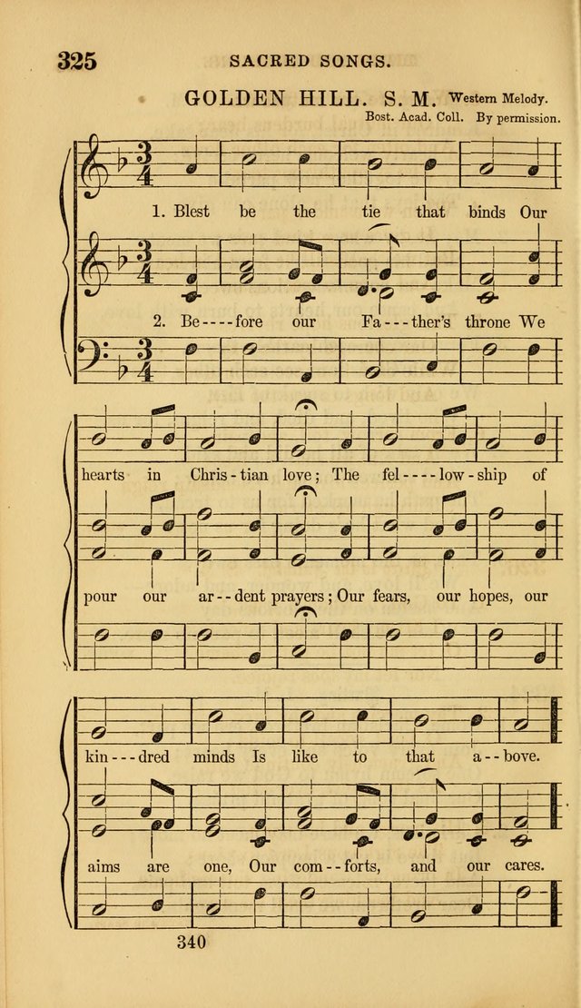 Sacred Songs for Family and Social Worship: comprising the most approved spiritual hymns with chaste and popular tunes ( New ed. rev. and enl.) page 342