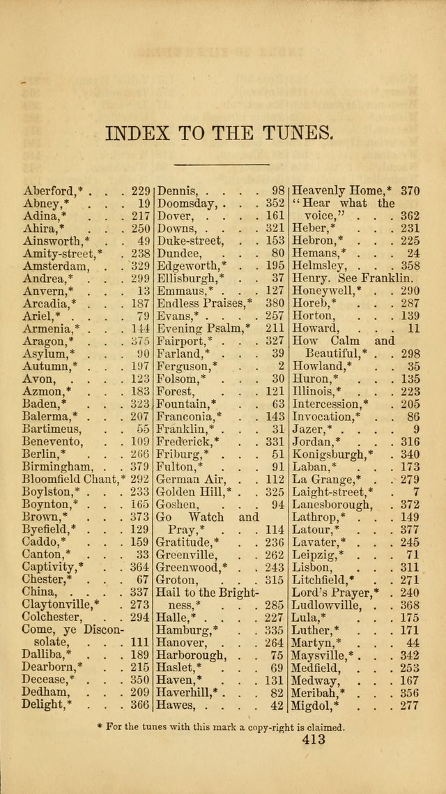 Sacred Songs for Family and Social Worship: comprising the most approved spiritual hymns with chaste and popular tunes ( New ed. rev. and enl.) page 415