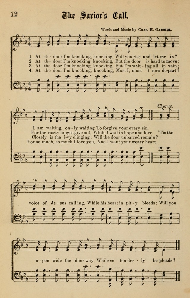 Spiritual Songs for Gospel Meetings and the Sunday School page 10