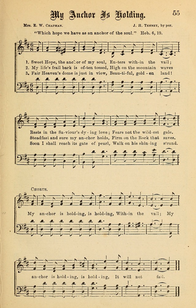 Spiritual Songs for Gospel Meetings and the Sunday School page 53