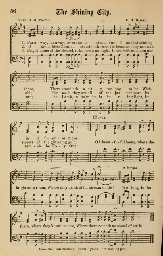 Spiritual Songs for Gospel Meetings and the Sunday School page 54