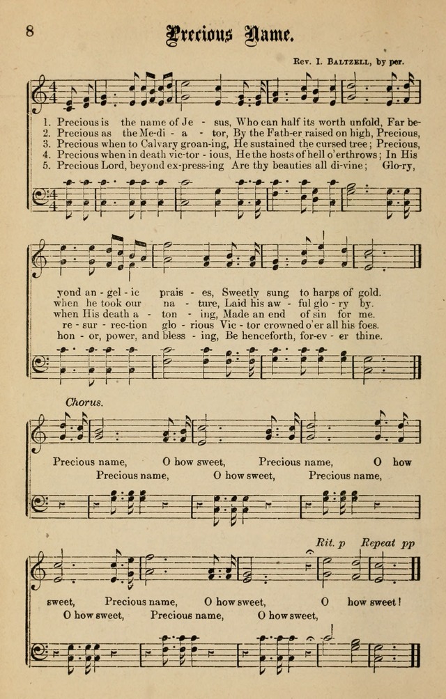 Spiritual Songs for Gospel Meetings and the Sunday School page 6