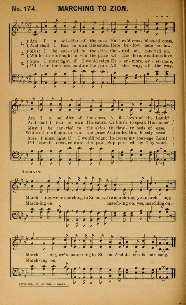 Salvation Songs: for gospel meetings, Endeavor Societies, Epworth Leagues, Baptist Unions, Sunday schools and prayer meetings page 177