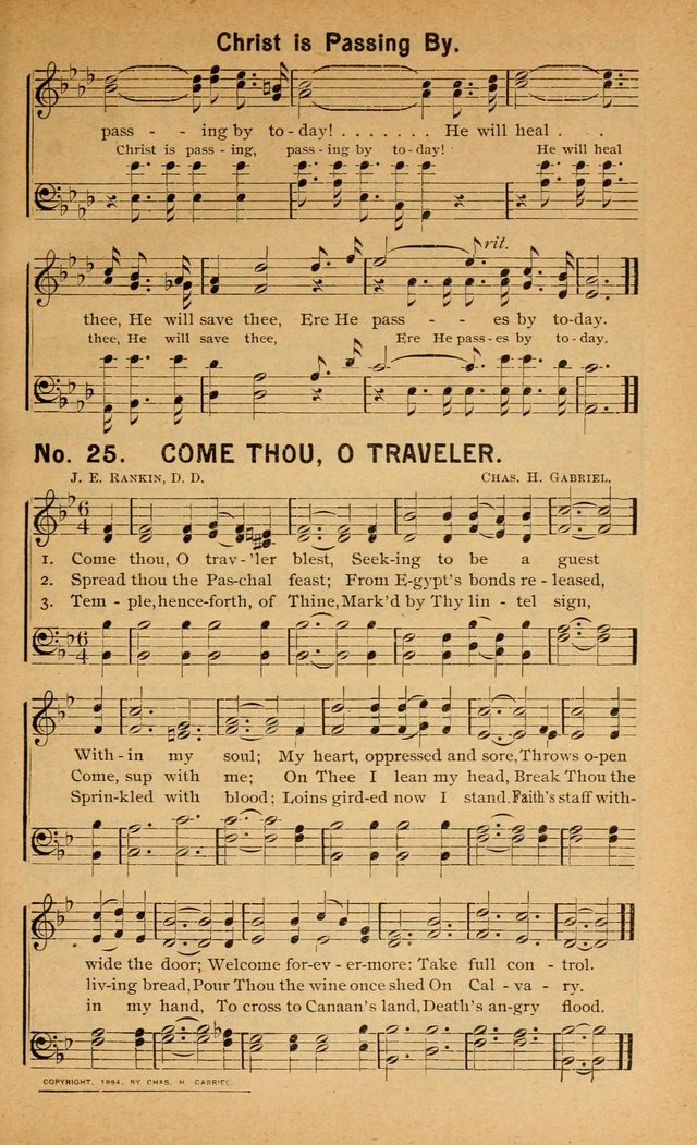 Salvation Songs: for gospel meetings, Endeavor Societies, Epworth Leagues, Baptist Unions, Sunday schools and prayer meetings page 26