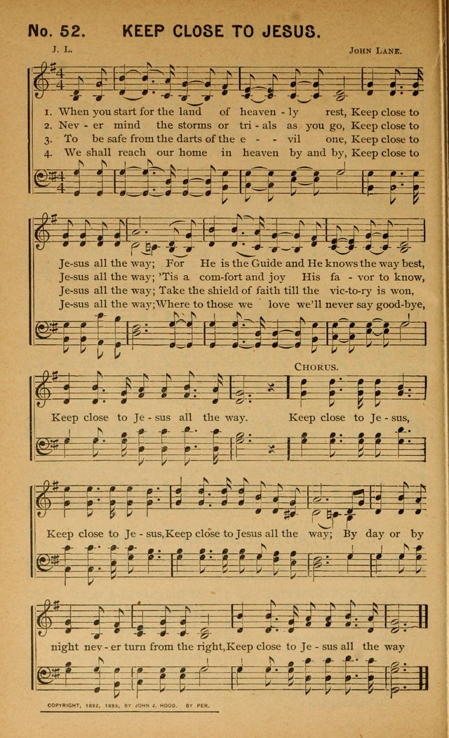 Salvation Songs: for gospel meetings, Endeavor Societies, Epworth Leagues, Baptist Unions, Sunday schools and prayer meetings page 53