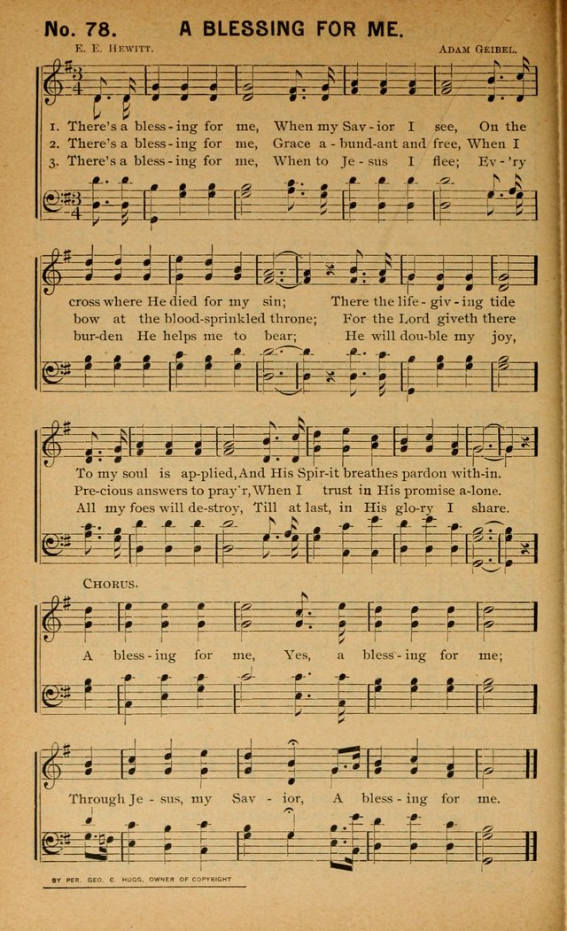 Salvation Songs: for gospel meetings, Endeavor Societies, Epworth Leagues, Baptist Unions, Sunday schools and prayer meetings page 79