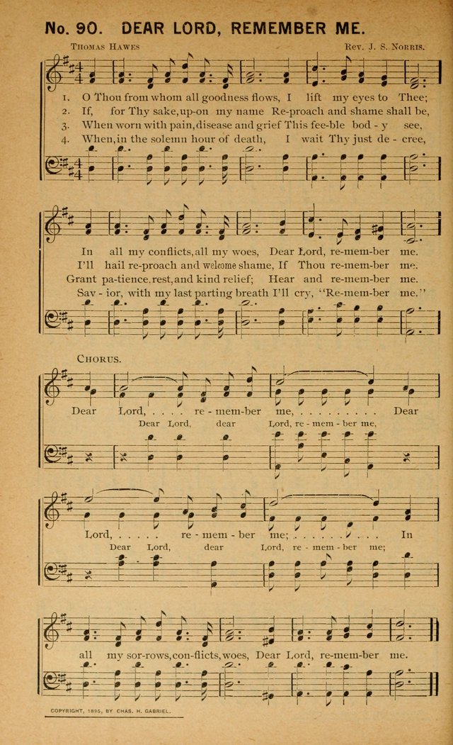 Salvation Songs: for gospel meetings, Endeavor Societies, Epworth Leagues, Baptist Unions, Sunday schools and prayer meetings page 91