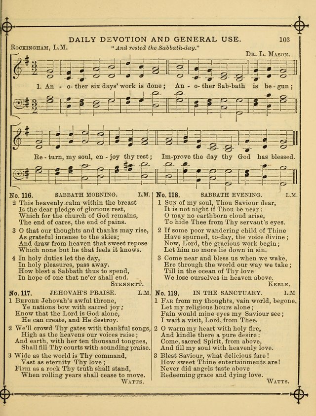 Song Sermons for General Use and Special Services page 101